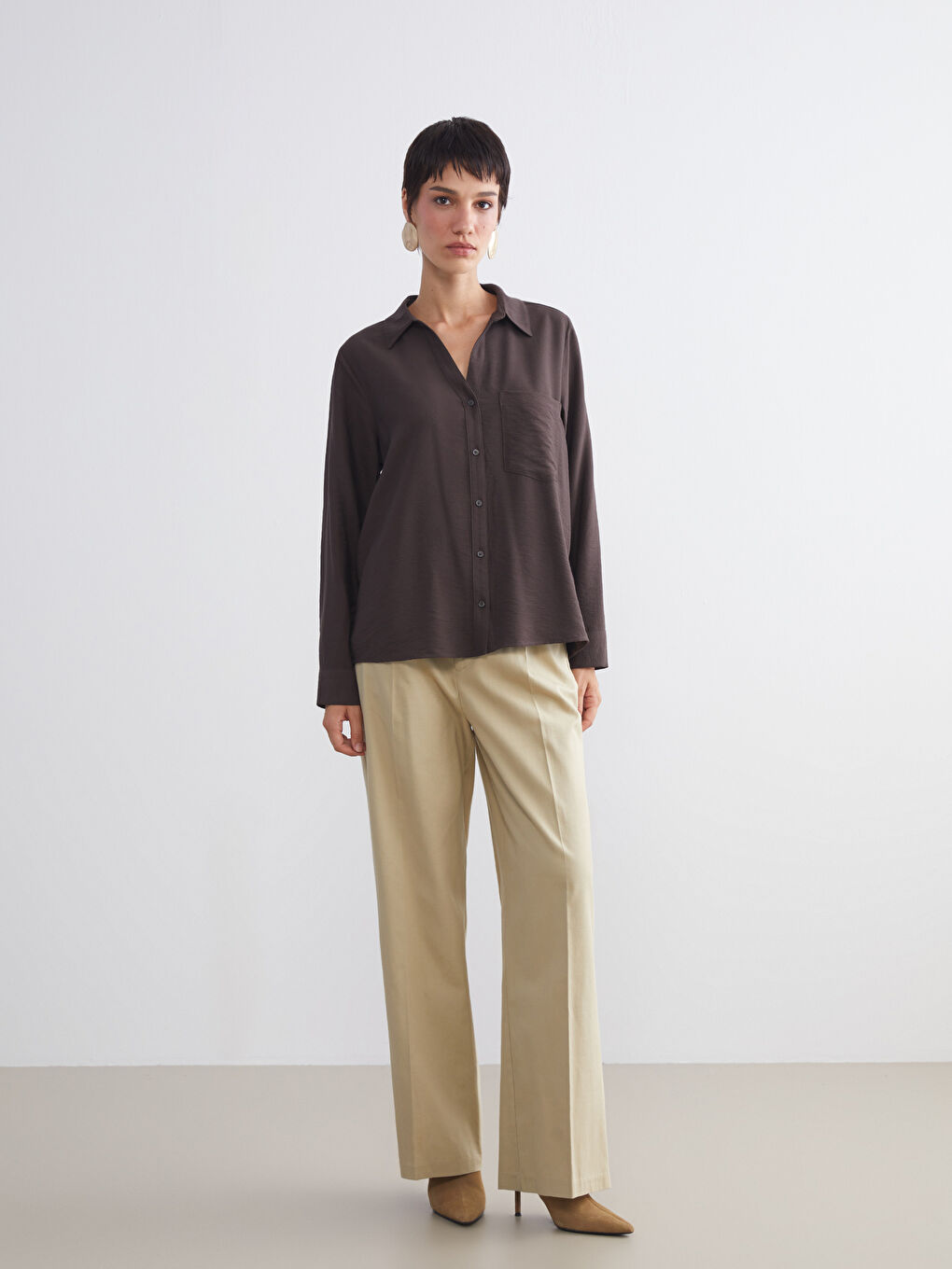 Textured Women's Shirt-1