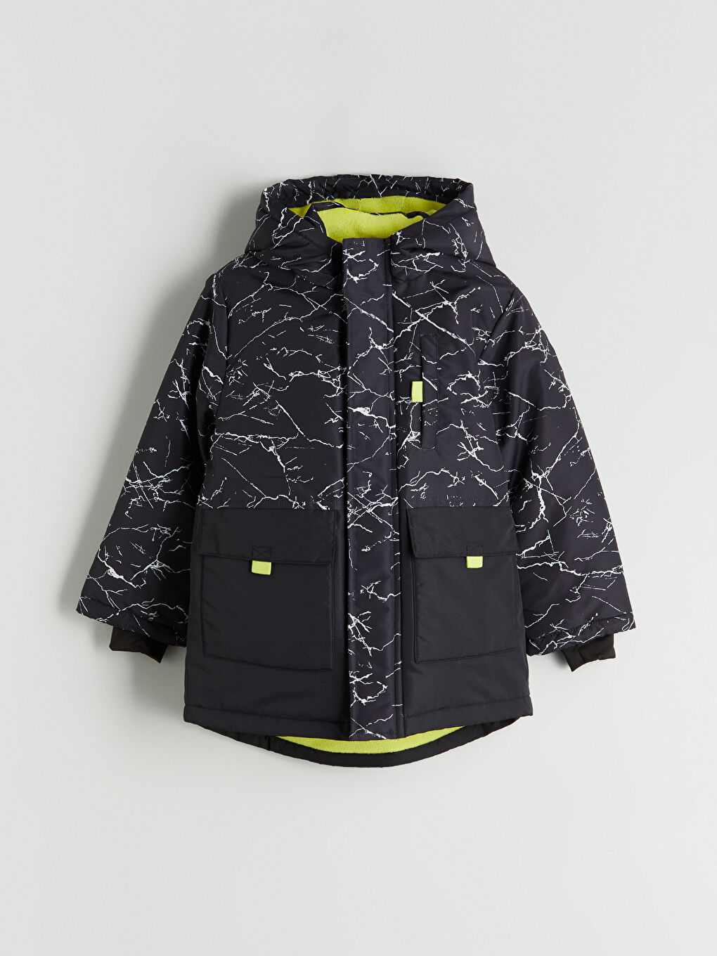 Hooded Boys' Ski Jacket