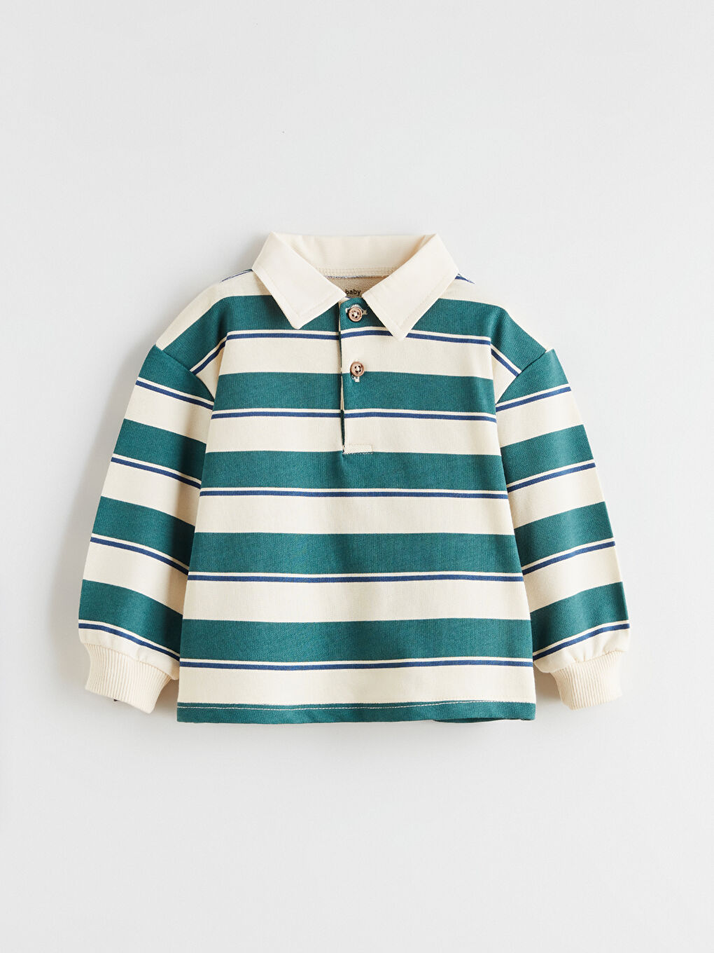 Komplet za bebe dečake sa polo kragnom, 2 komada-1