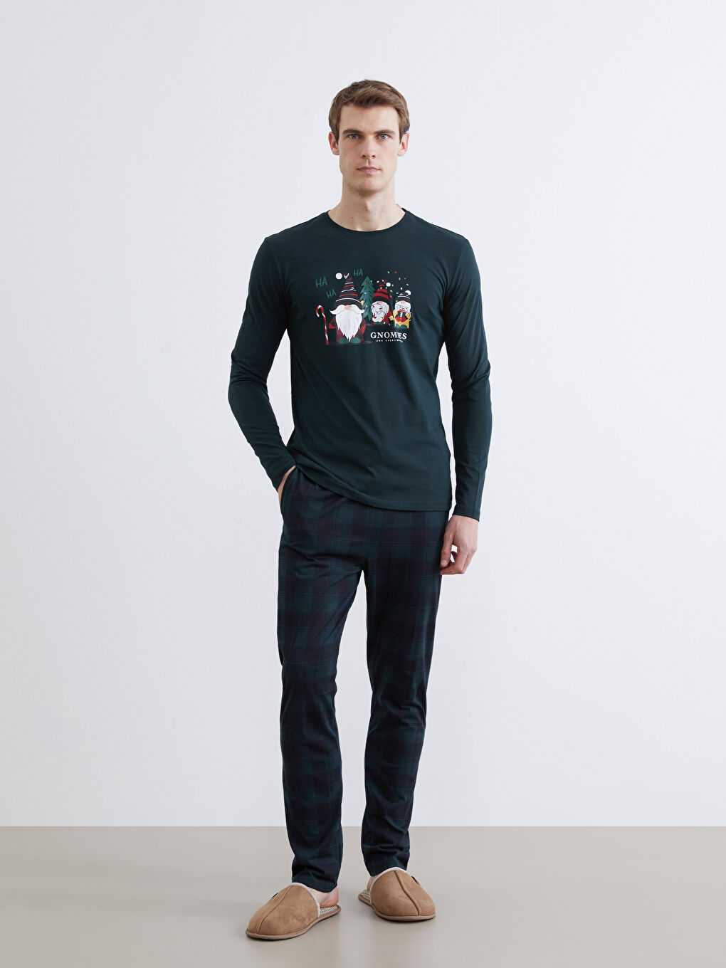 Man GREEN Pyjama Set