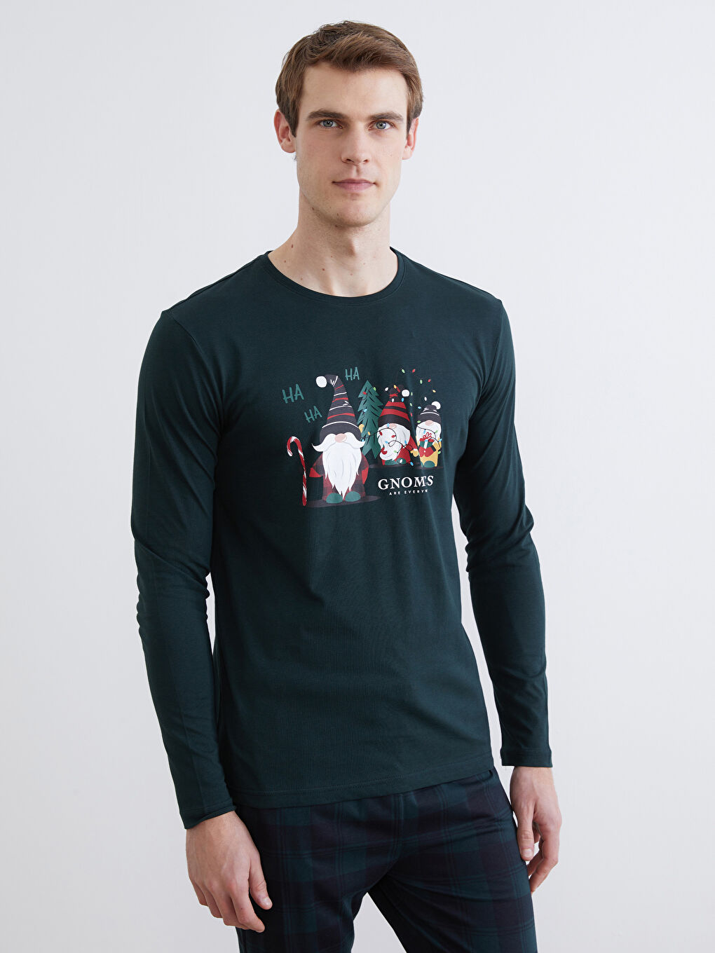 Man GREEN Pyjama Set-1