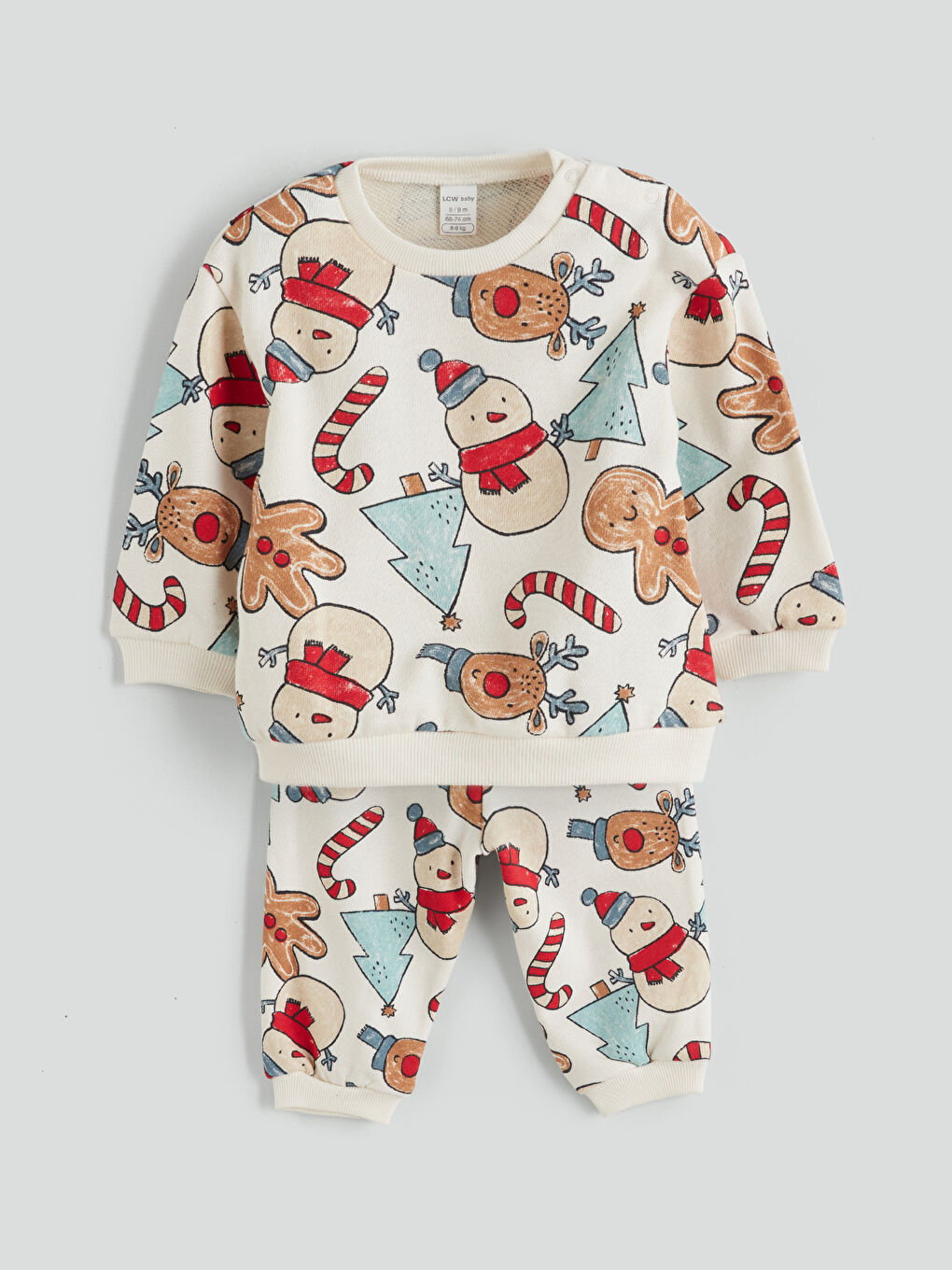 Baby Boy ECRU Set