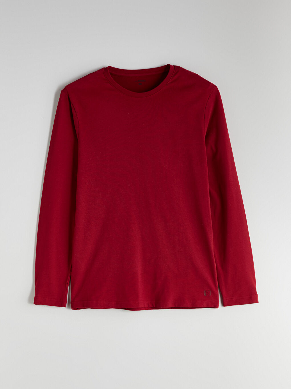 Crew Neck Long Sleeve Men's Pyjama Top-4