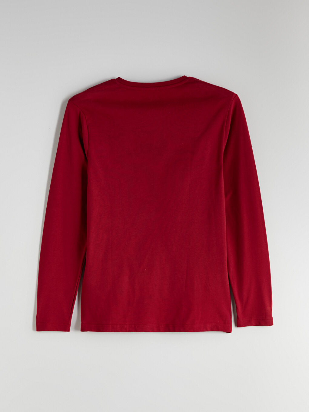 Crew Neck Long Sleeve Men's Pyjama Top-5