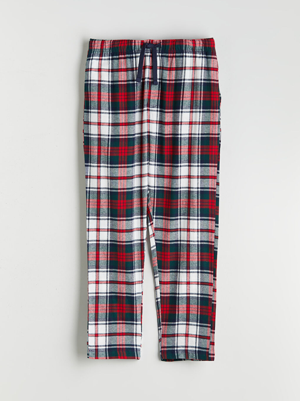 Reguläre Passform Karo Pyjama-Hosen für Herren-4