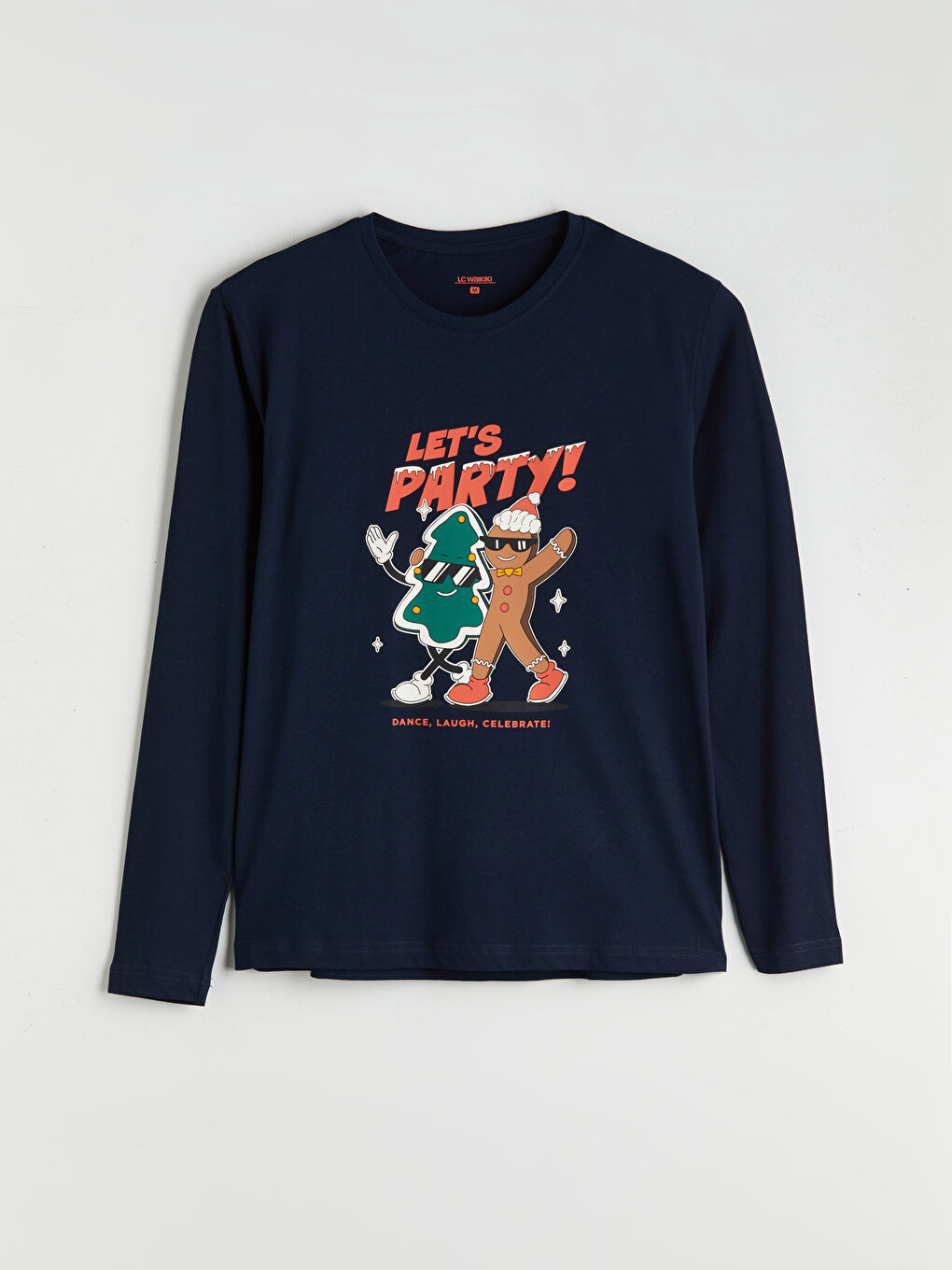 Standard Fit New Year Themed Men's Pyjama Set-5