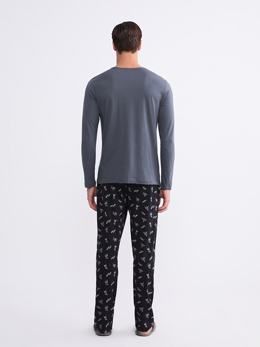 Regular Fit Men's Pyjama Set-4