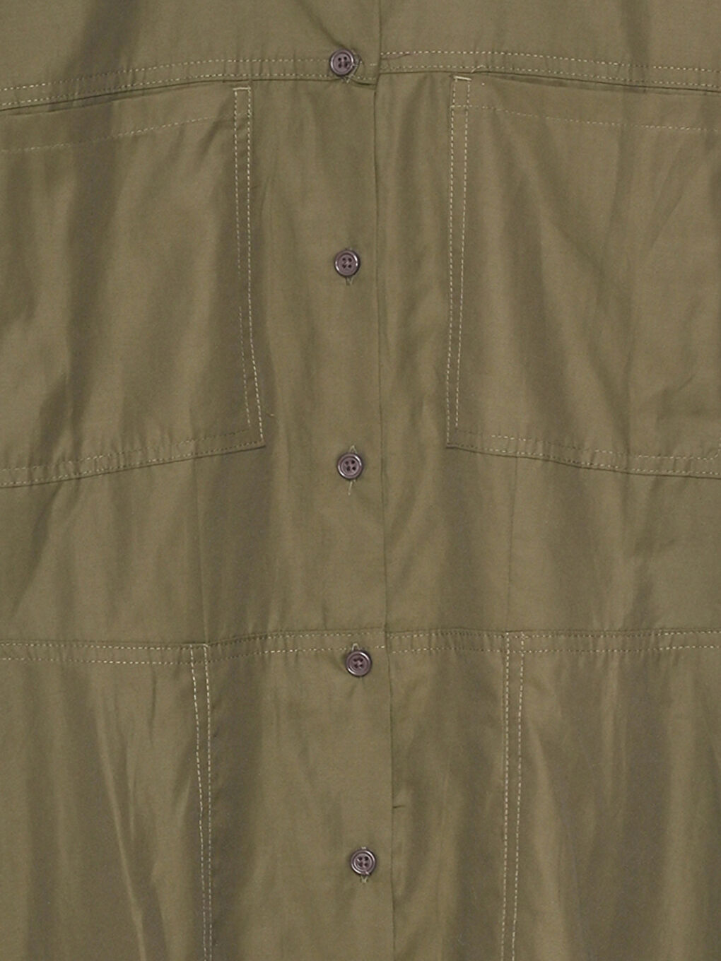 Однотонное платье-рубашка с коротким рукавом для женщин-2