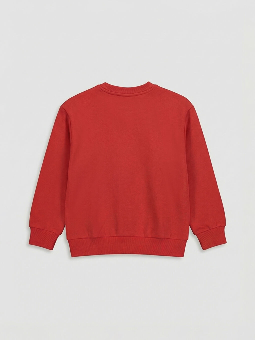 Rundhalsausschnitt Mit Strasssteinchen Verziert Mädchen Dickes Sweatshirt-1