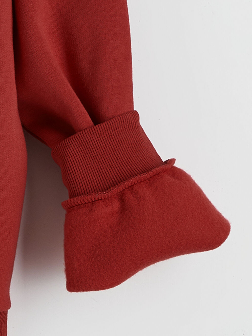 მრგვალი საყელო სტრასებით მორთული გოგონებისთვის სქელი თბილი ზედა-2