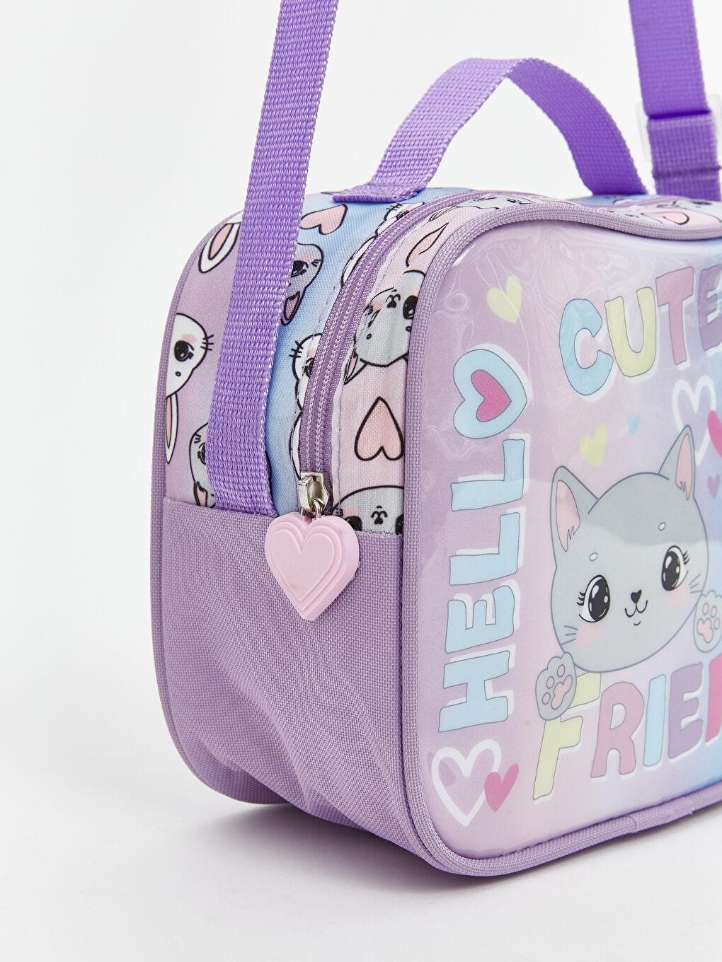 Tavşan Baskılı Kız Çocuk Beslenme Çantası-2