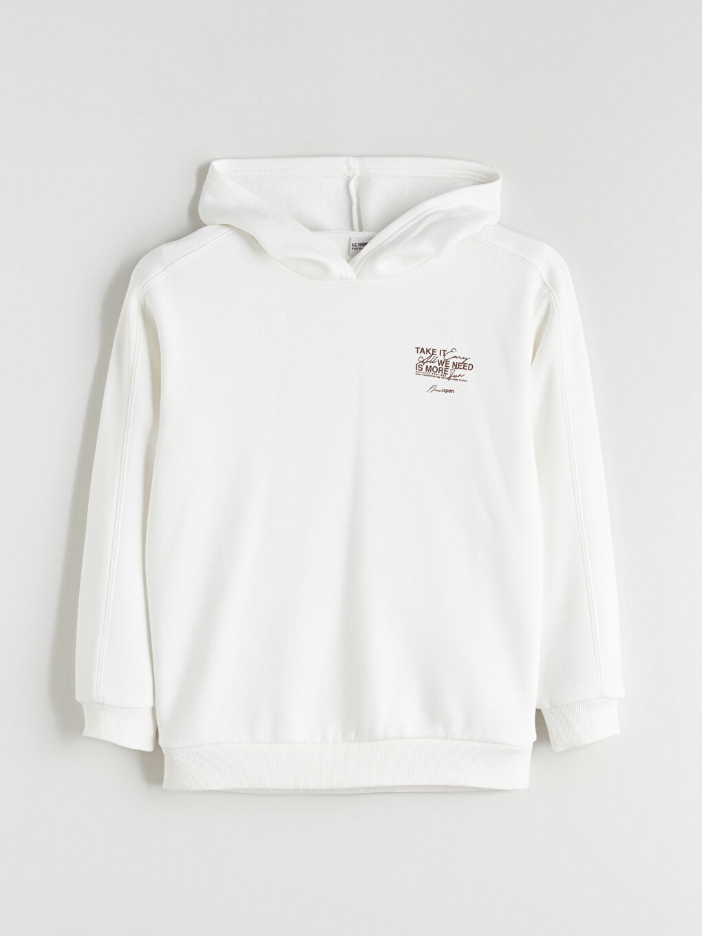 Hooded Boys' Thick Sweatshirt