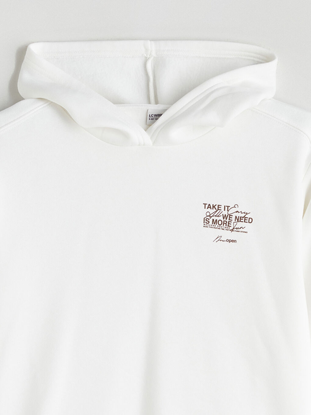 Hooded Boys' Thick Sweatshirt-1