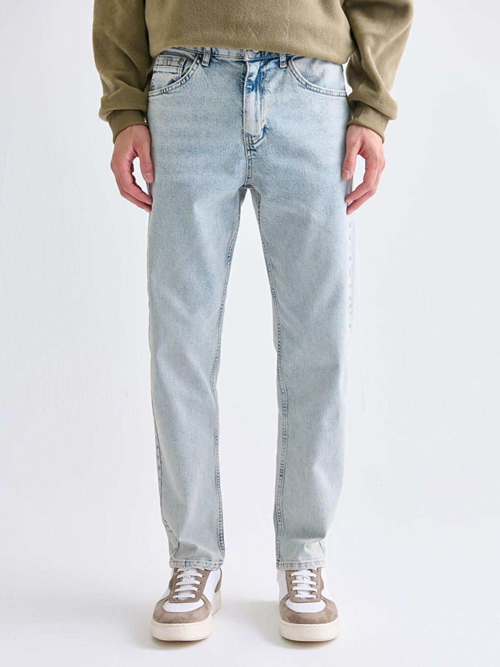 İndigo 710 Loose Fit Erkek Jean Pantolon-1