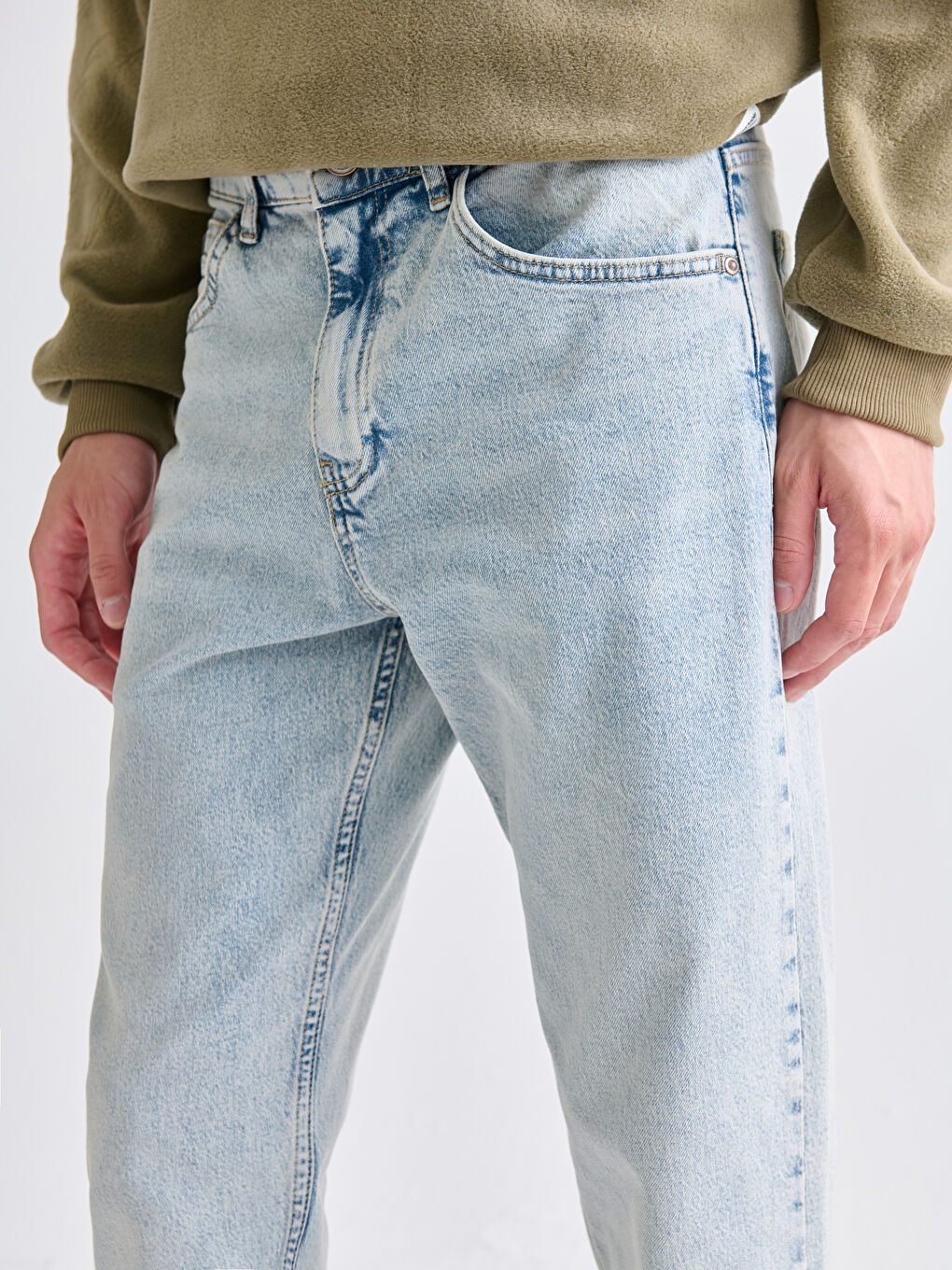 İndigo 710 Loose Fit Erkek Jean Pantolon-2