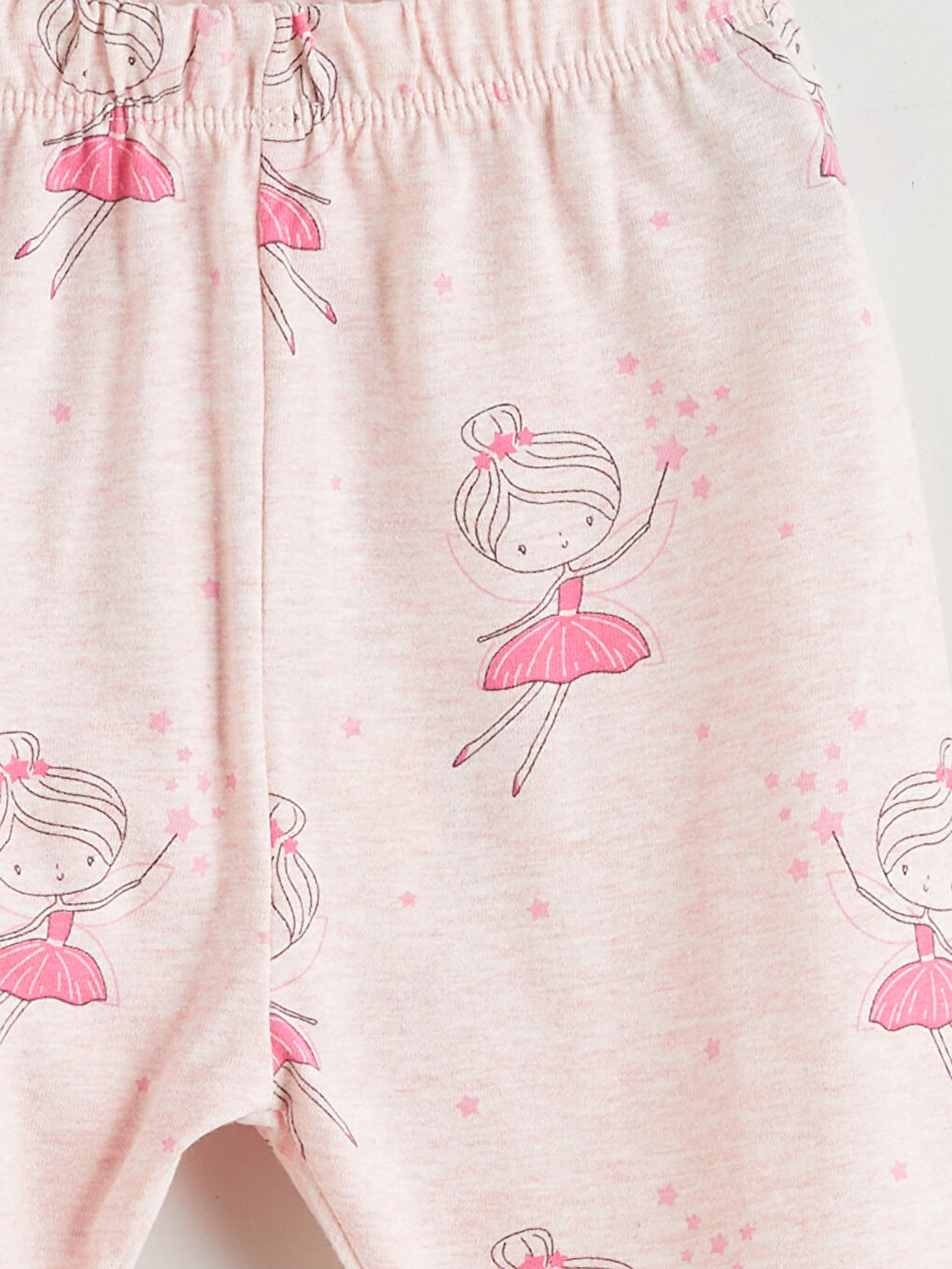 Elasticated Waist Printed Baby Girls' Pyjama Bottoms-2
