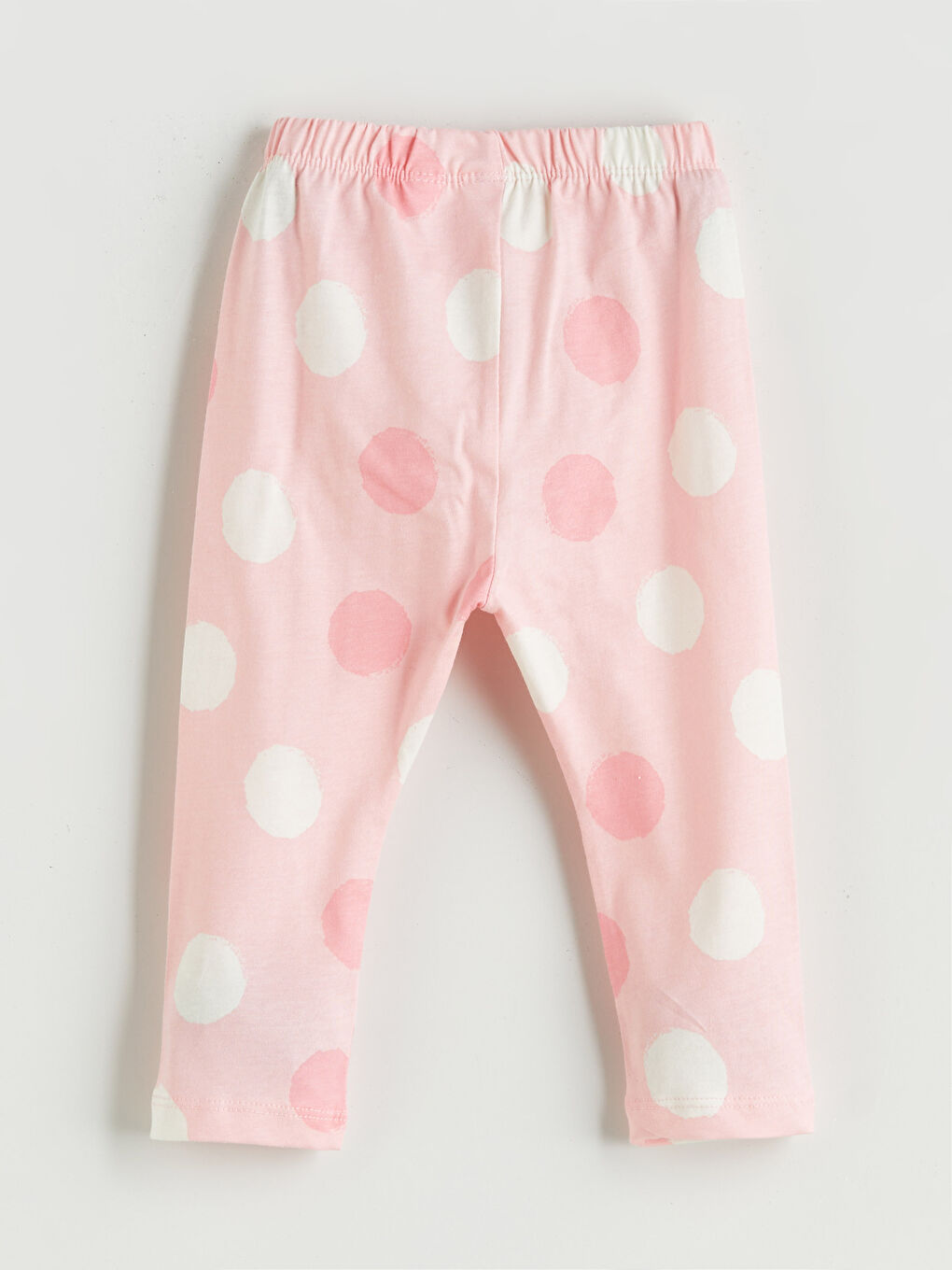 Elasticated Waist Printed Baby Girls' Pyjama Bottoms-1