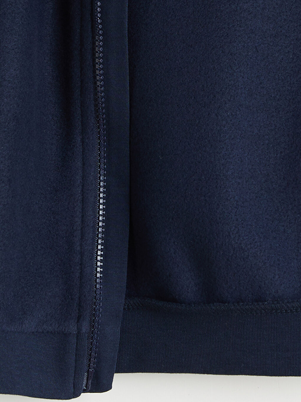 Lacivert Dik Yaka Fenerbahçe Baskılı Polar Erkek Çocuk Yelek-2