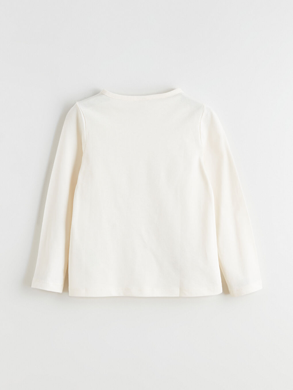 Crew Neck New Year Themed Girls' T-Shirt-2