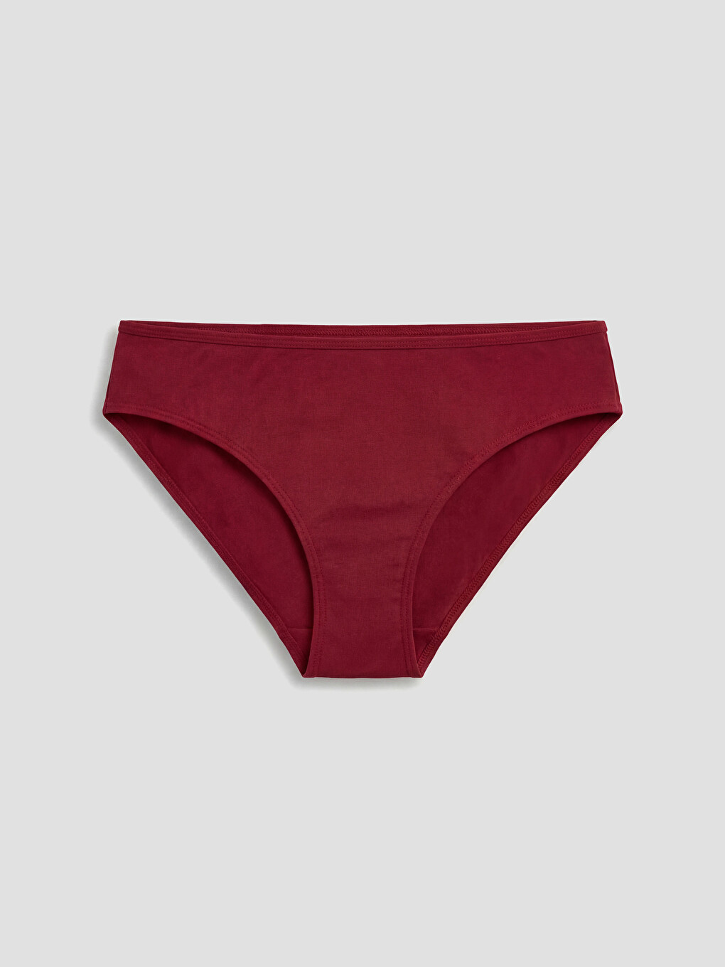 Mürdüm Düz Bikini Külot