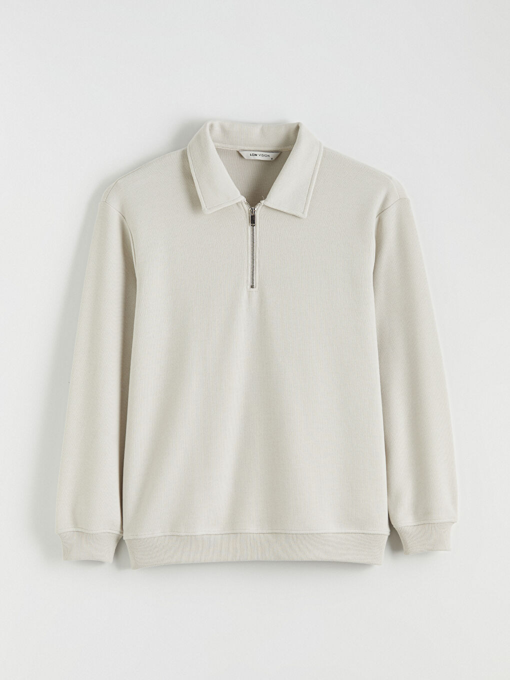 Polo Neck Men's Sweatshirt-4