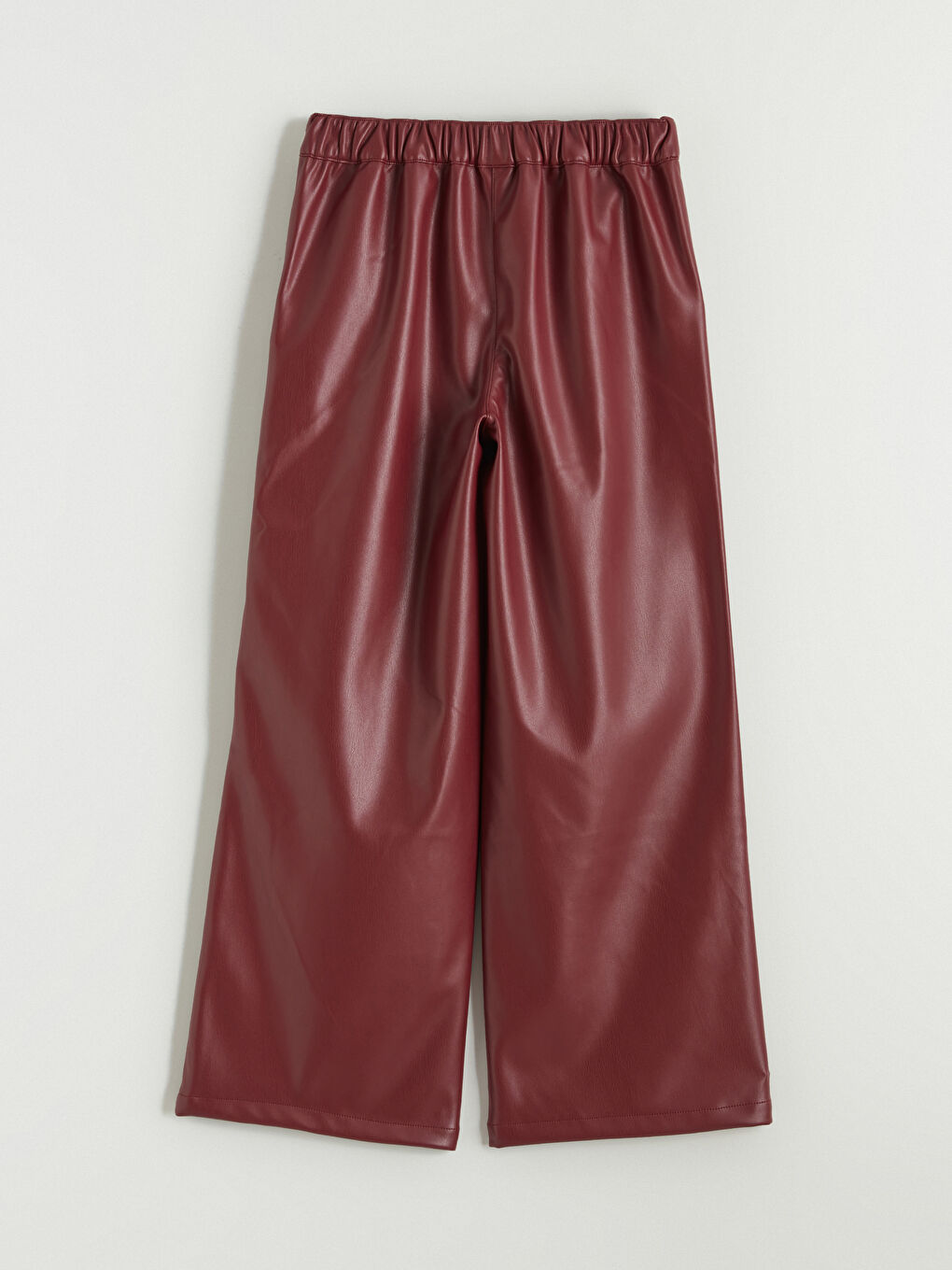 Девочки Бордовый Брюки-2