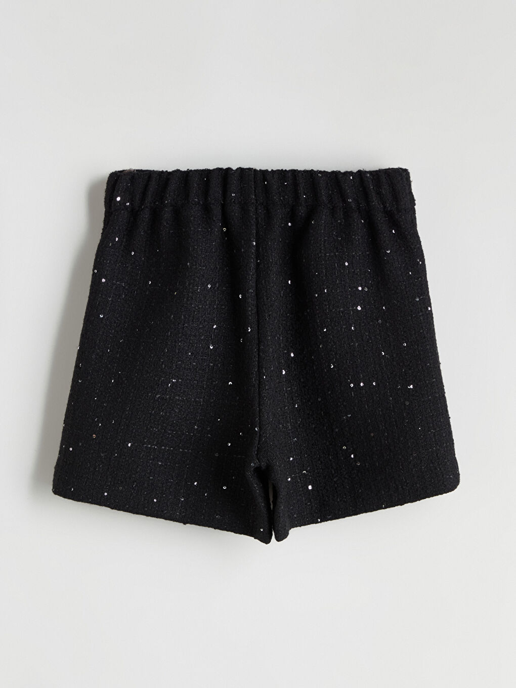 Девочки Черный Шорты-3