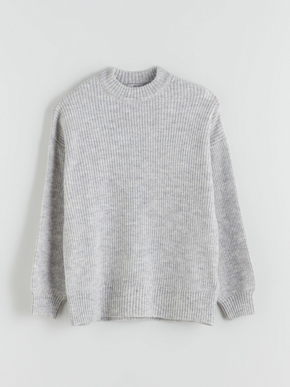 Funnel Neck Women's Knit Sweater-4