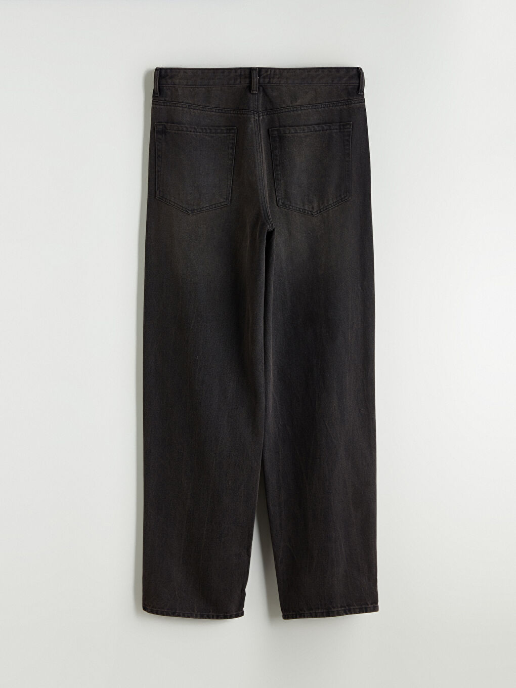 Мужчины Черный Джинсы-5