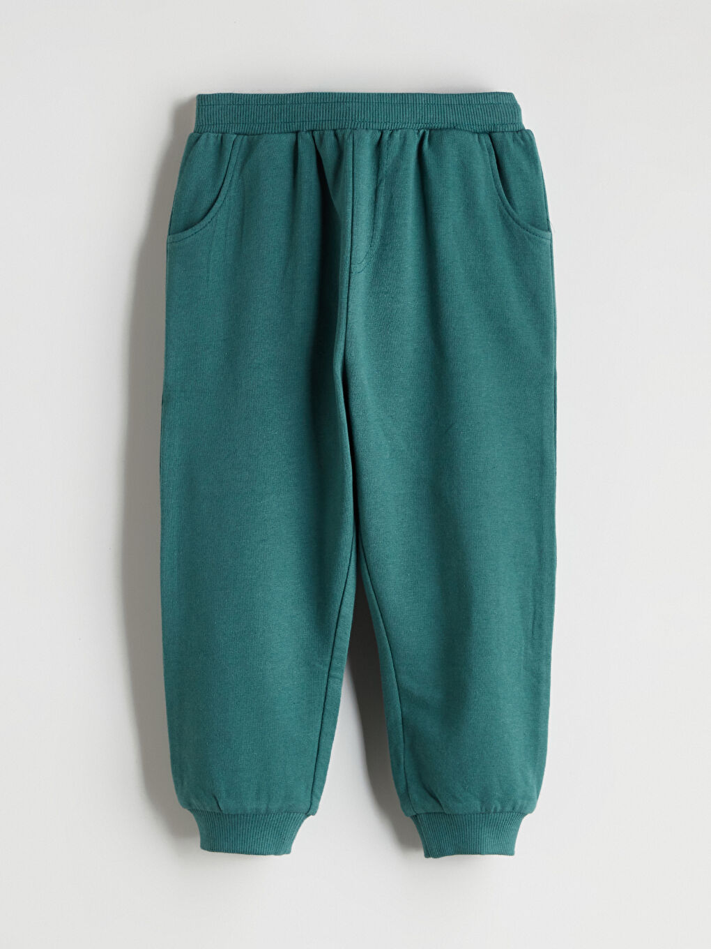 Yeşil Beli Lastikli Erkek Bebek Jogger Eşofman Altı