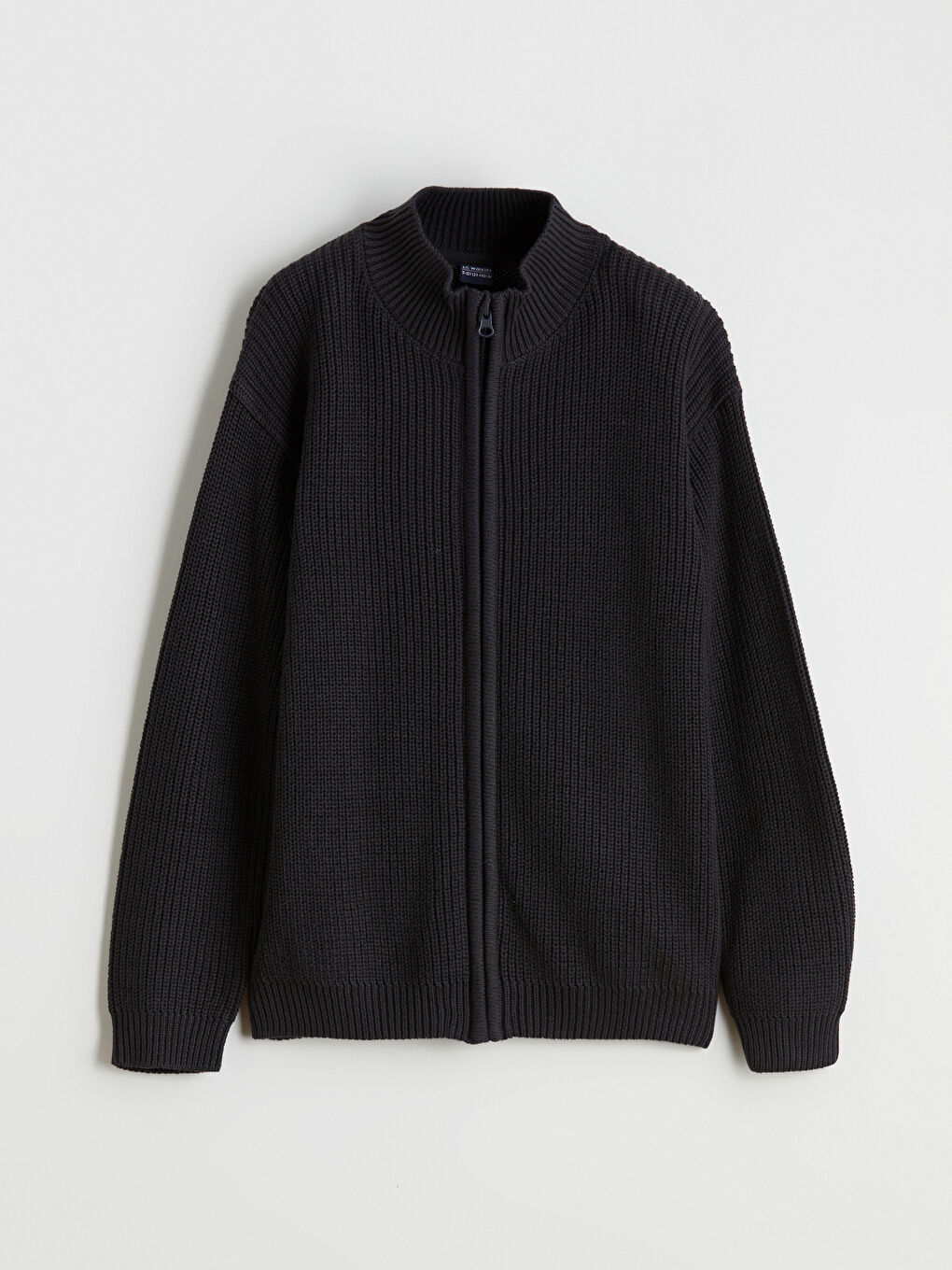 Straight Collar Boy Knitwear Cardigan