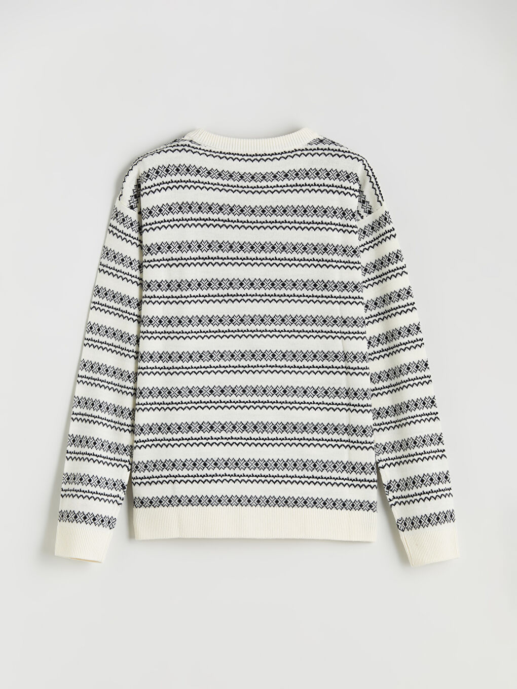 بلوز یەخە خڕ چاپکراوی کوڕان تریکۆ-1