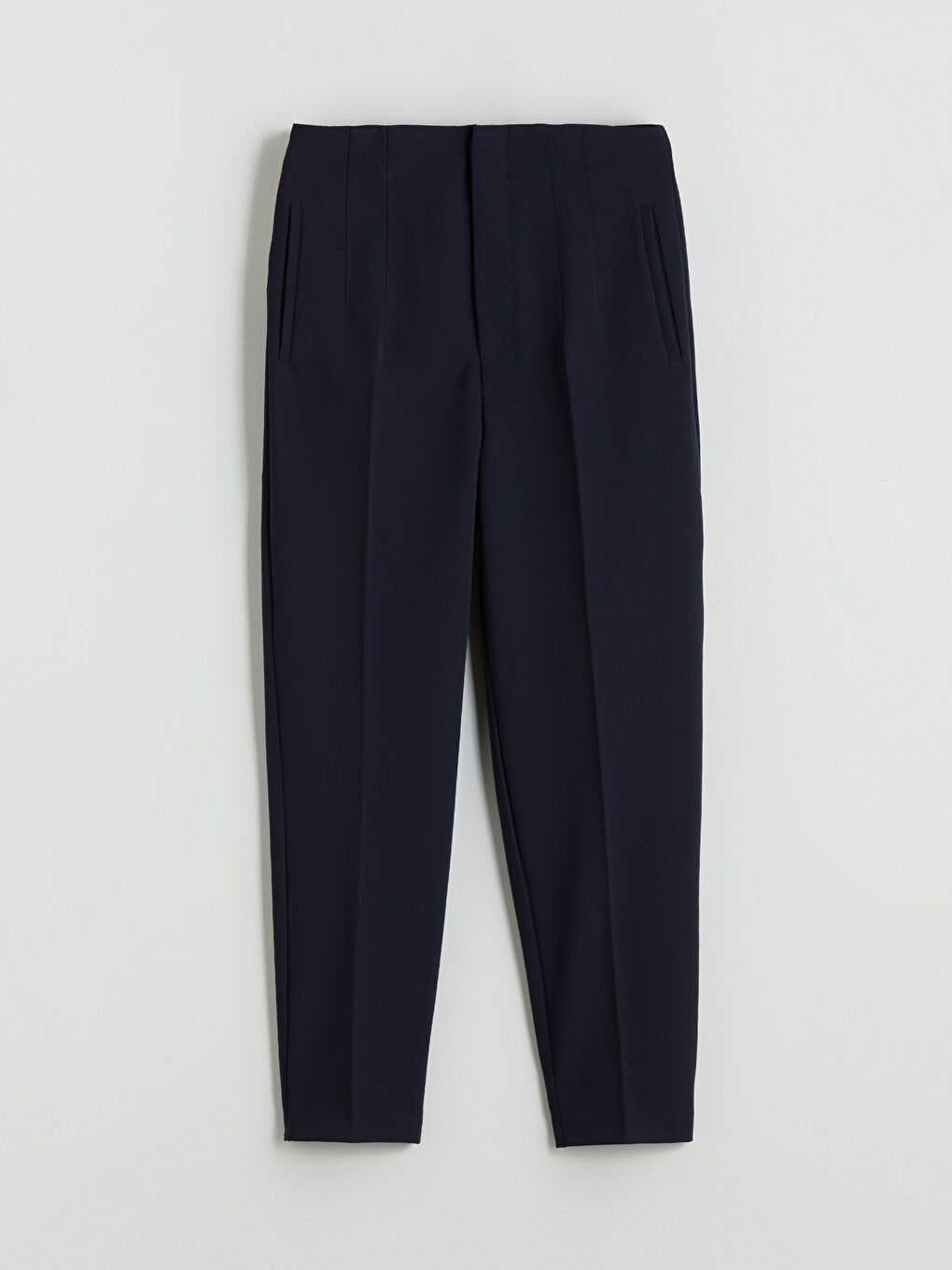 LCW ECO Slim Fit Women's Pleated Trousers -W5FP09Z8-CRP