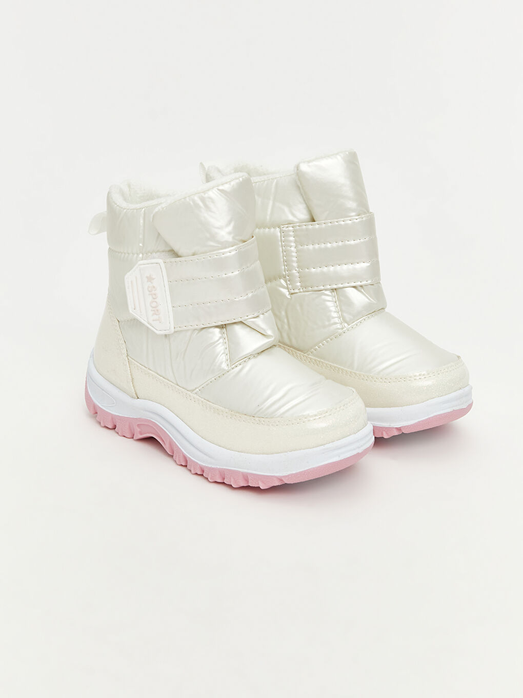 Velcro Baby Girl Snow Boots