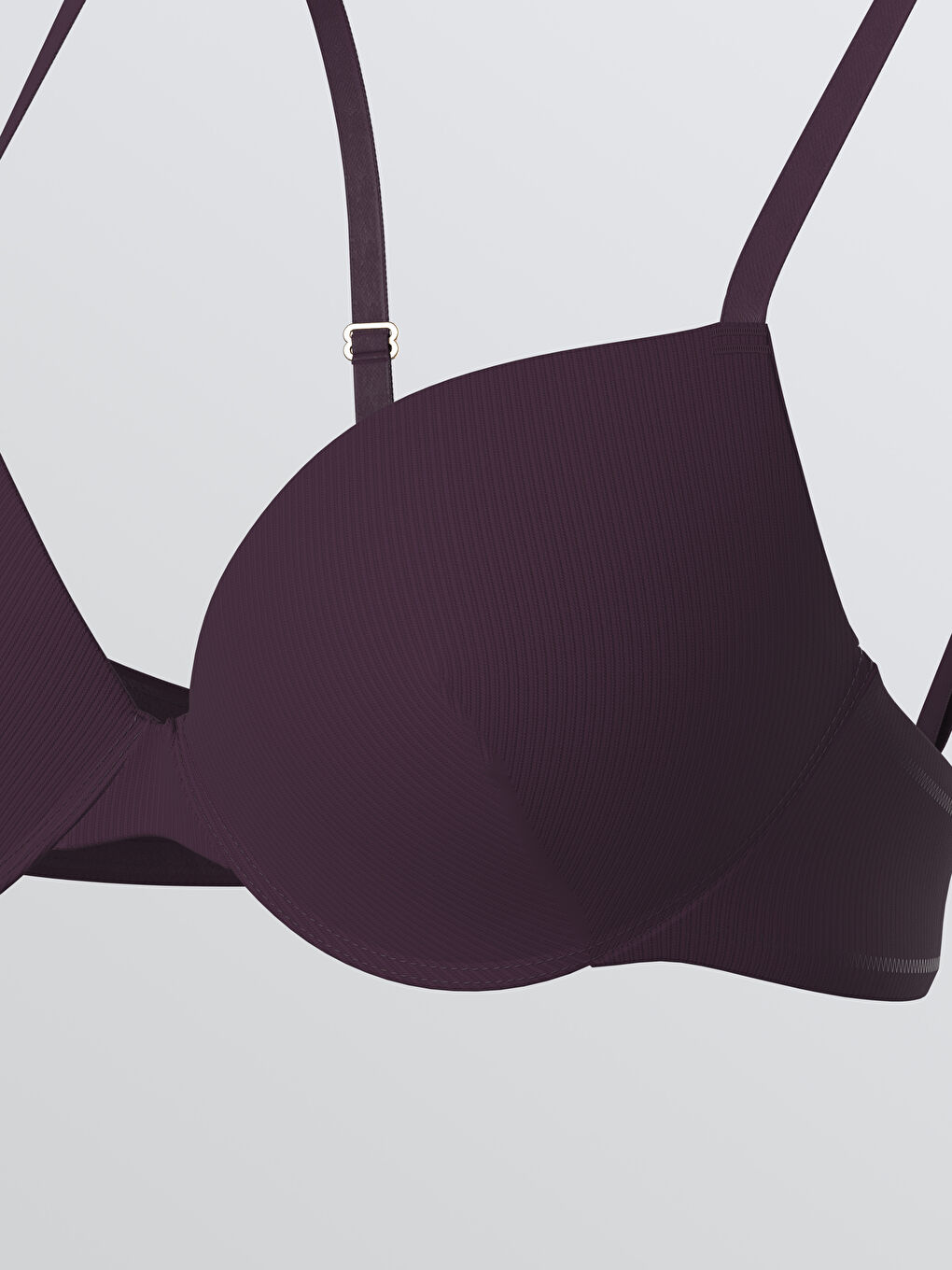 Wired Non-Padded Plain T-Shirt Bra-2