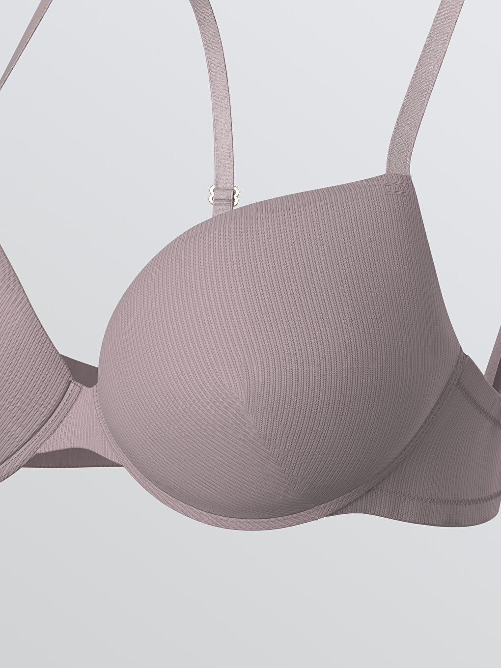 Wired Padded Plain T-Shirt Bra-2
