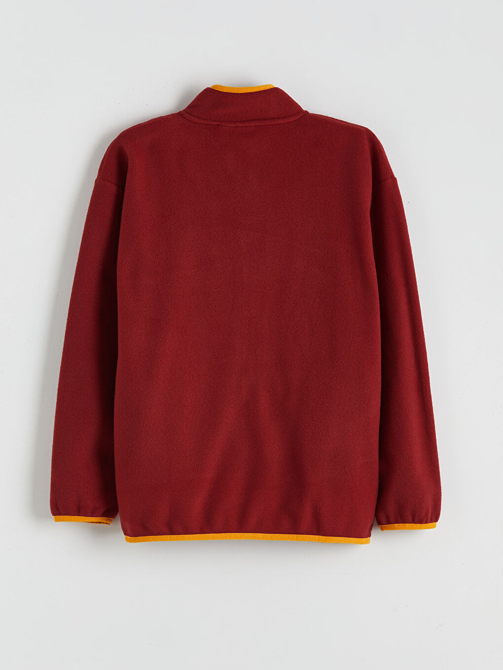 Kırmızı Dik Yaka Galatasaray Nakışlı Erkek Çocuk Polar Hırka-1