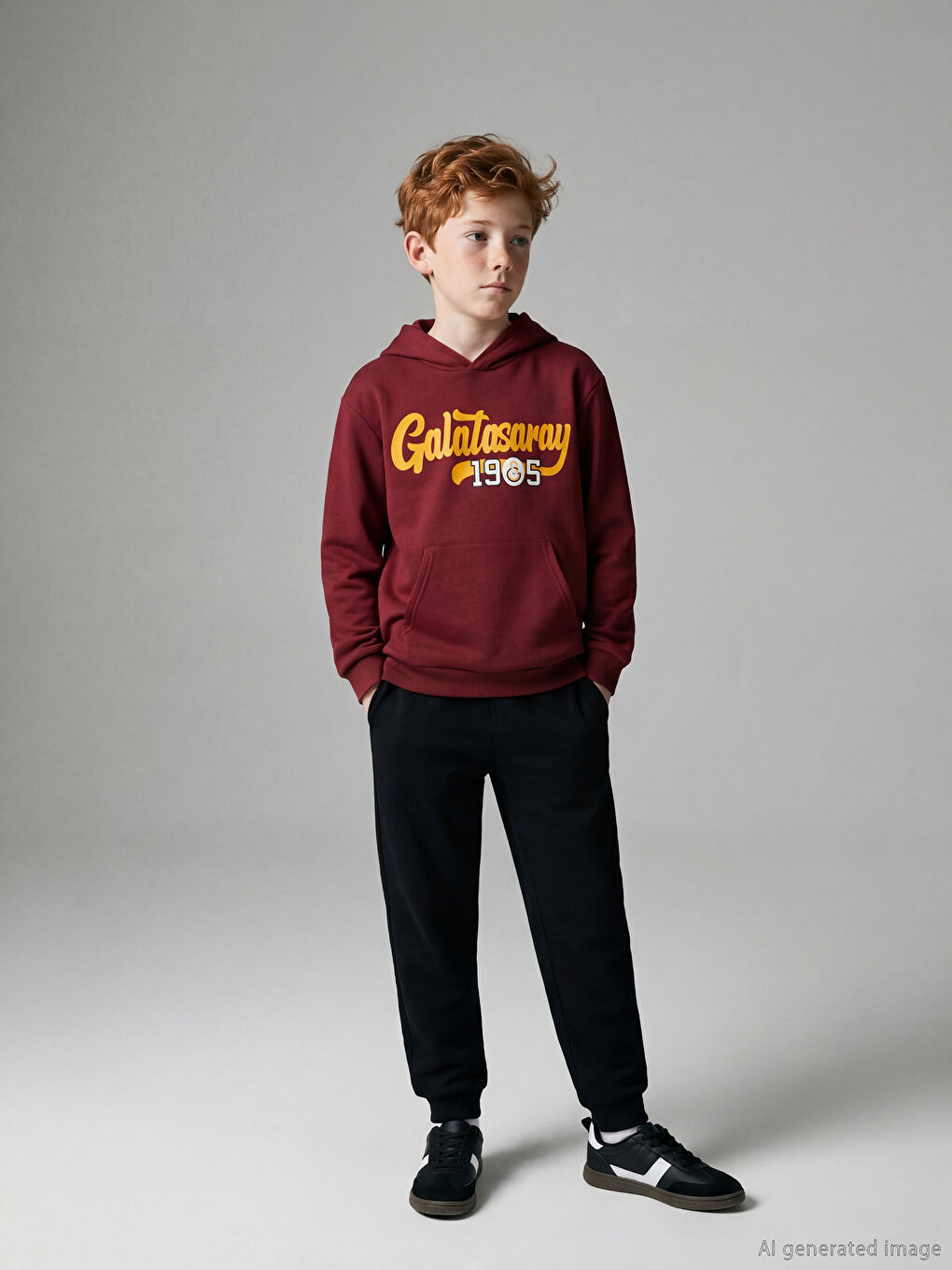 Galatasaray Printed Boys' Tracksuit Set