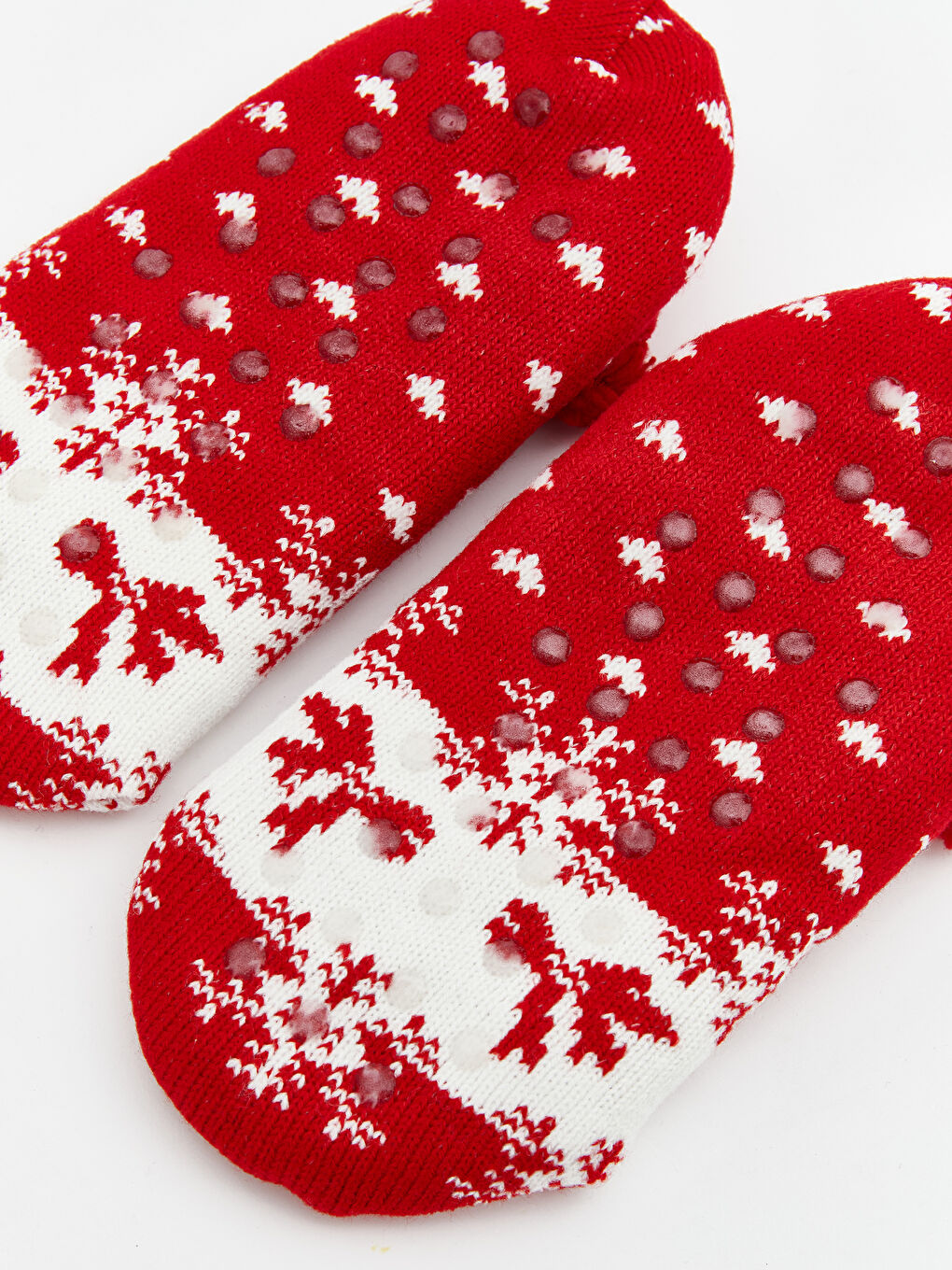 New Year Themed Non-Slip Sole Women's Home Socks-3