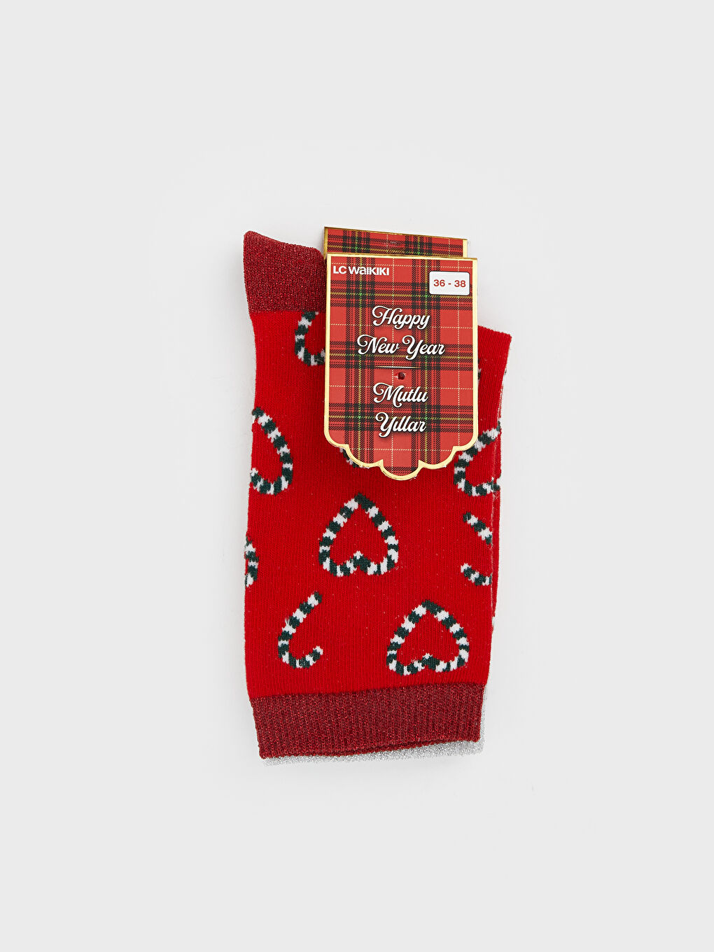 Božićne Ženske Čarape do Gležnja 2-pakovanja-1