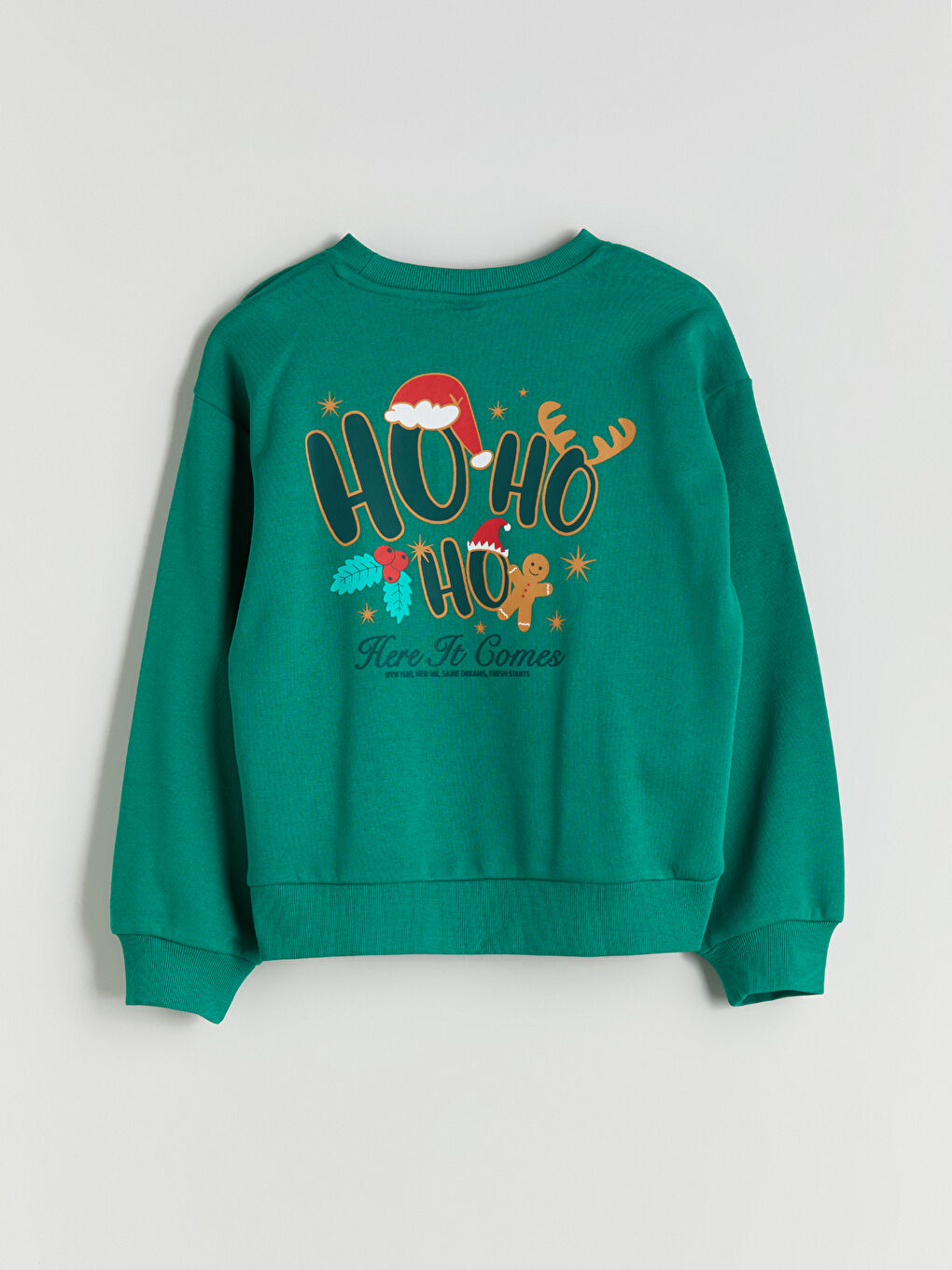 Қыздар жасыл Свитшот-3