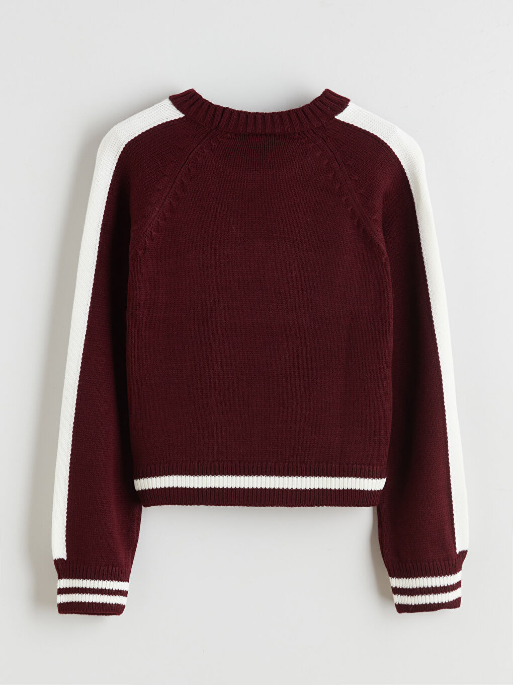Girl BORDEAUX Sweater-1