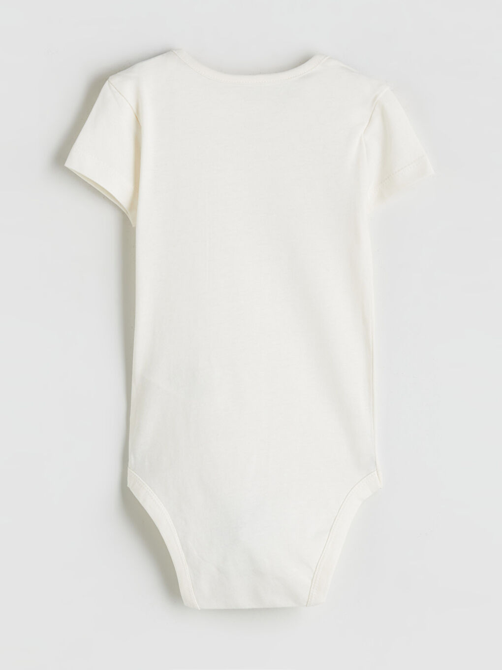 Kırmızı Geyik Baskılı Kız Bebek Çıtçıtlı Body 2'li-2