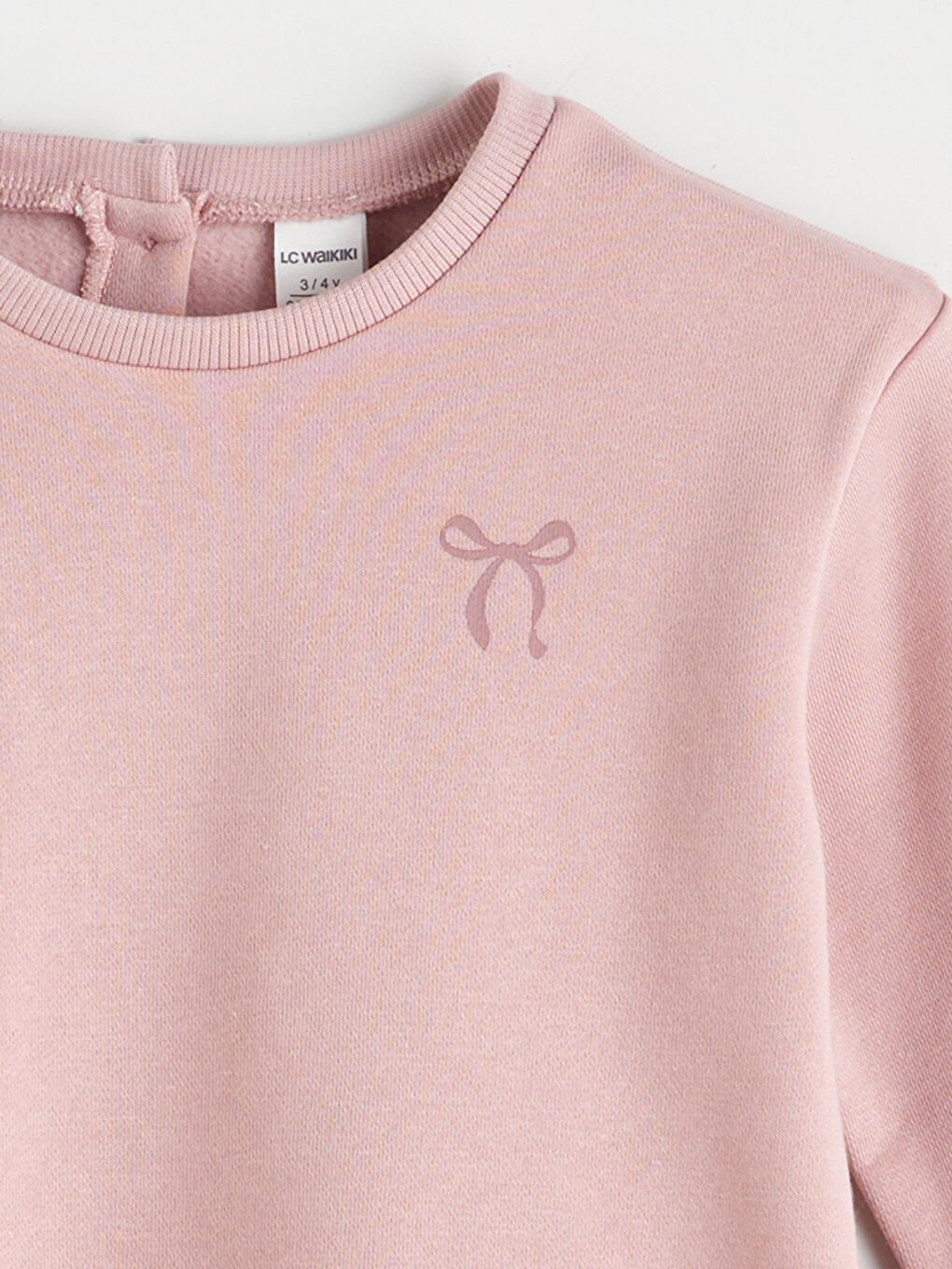 Crew Neck Girls' Sweatshirt-1
