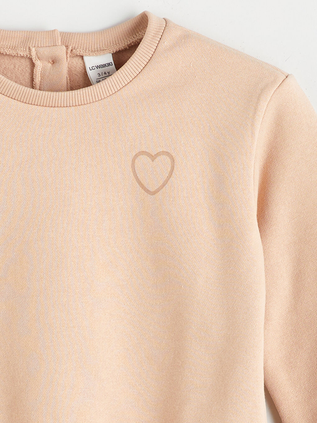 Crew Neck Girls' Sweatshirt-1