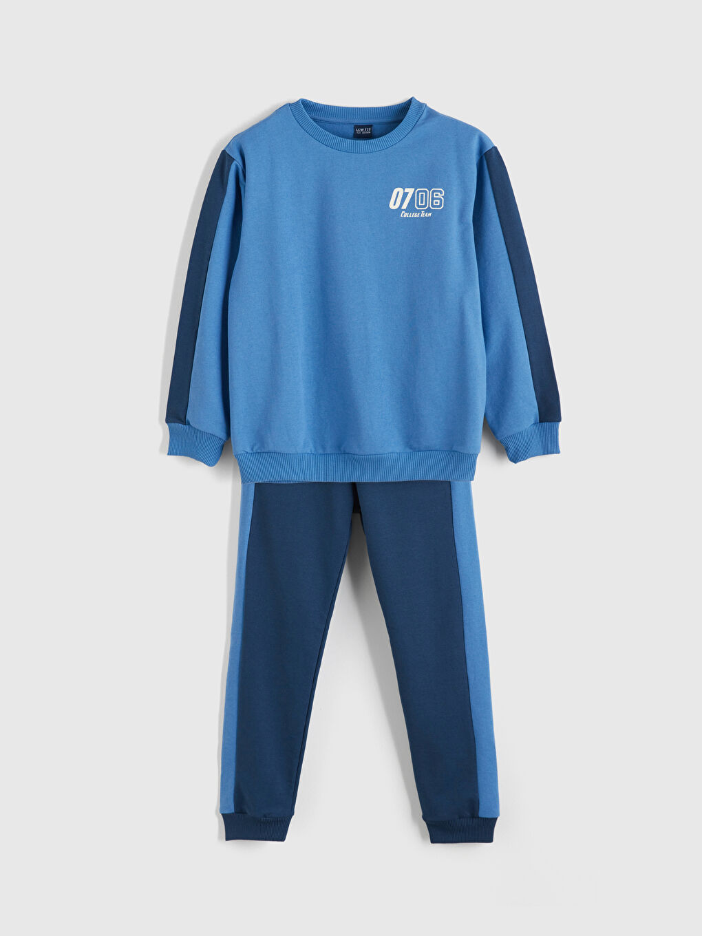 Crew Neck Boys' Tracksuit Set