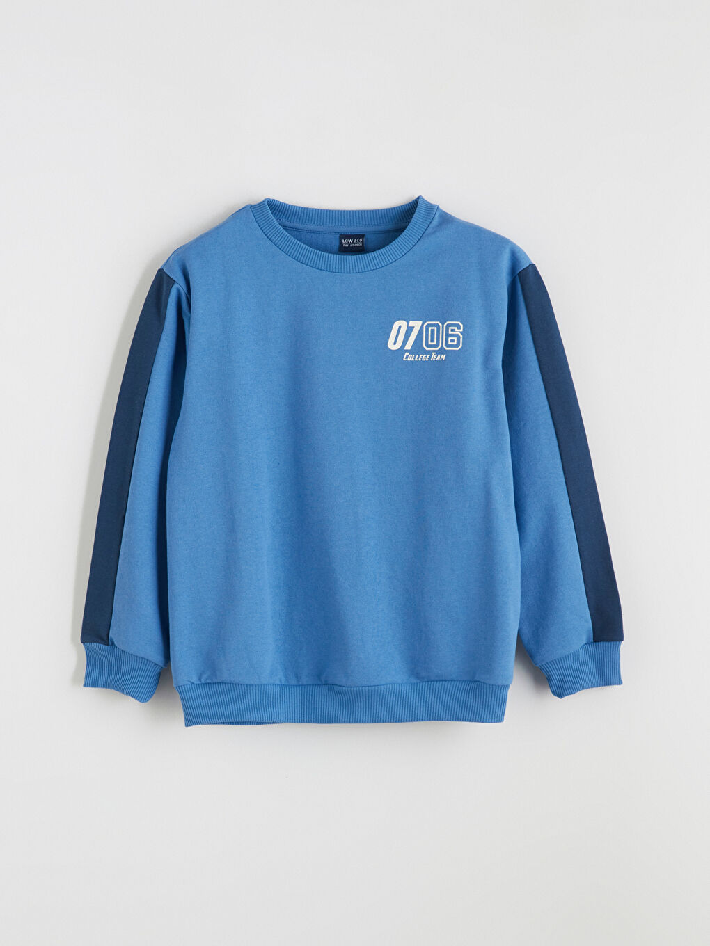Crew Neck Boys' Tracksuit Set-1