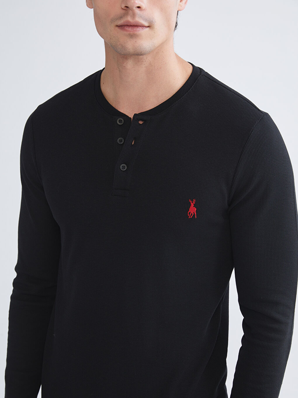 Kırmızı Standart Kalıp Erkek Pijama Takımı-2