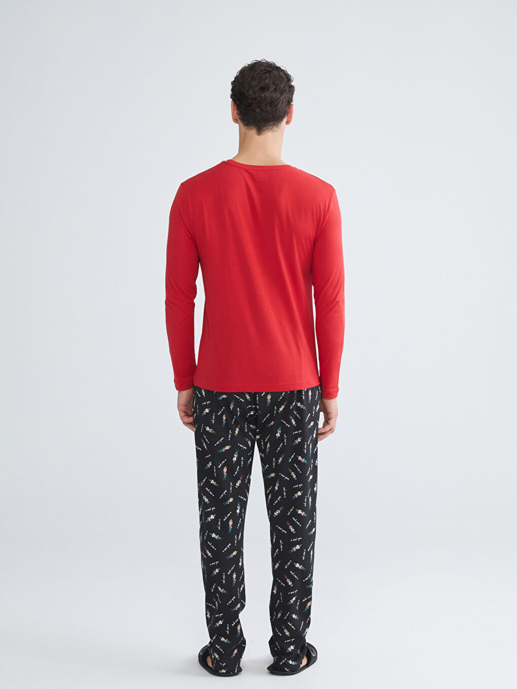 Standart Kalıp Erkek Pijama Takımı-3