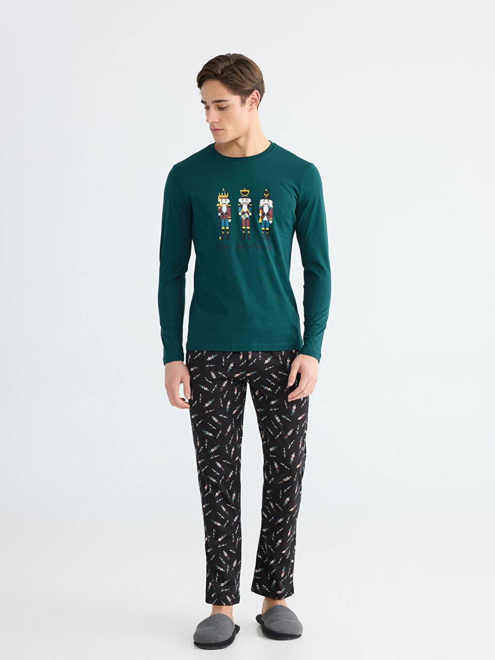 Regular Fit Men's Pyjama Set